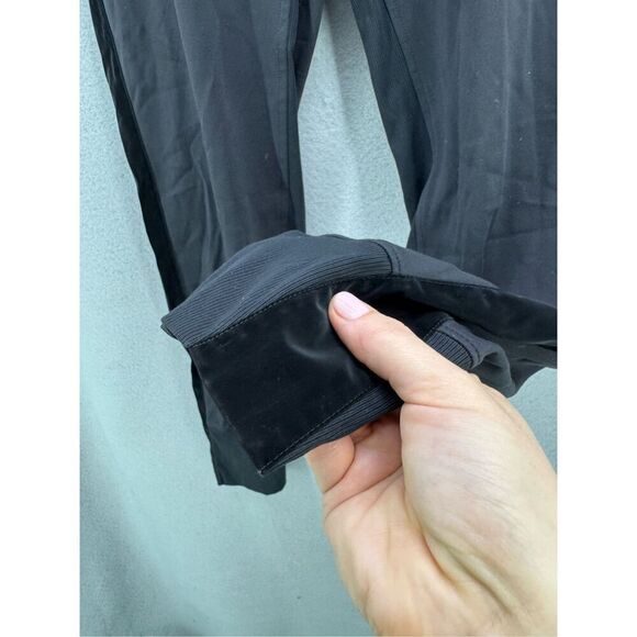 ATHLETA Venice Black Velvet Stripe Jogger Pants Size S - Picture 7 of 11